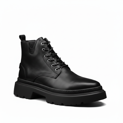 Black and brown Urban Combat Boot