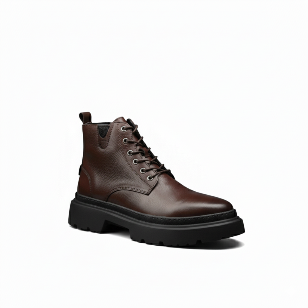 Black and brown Urban Combat Boot